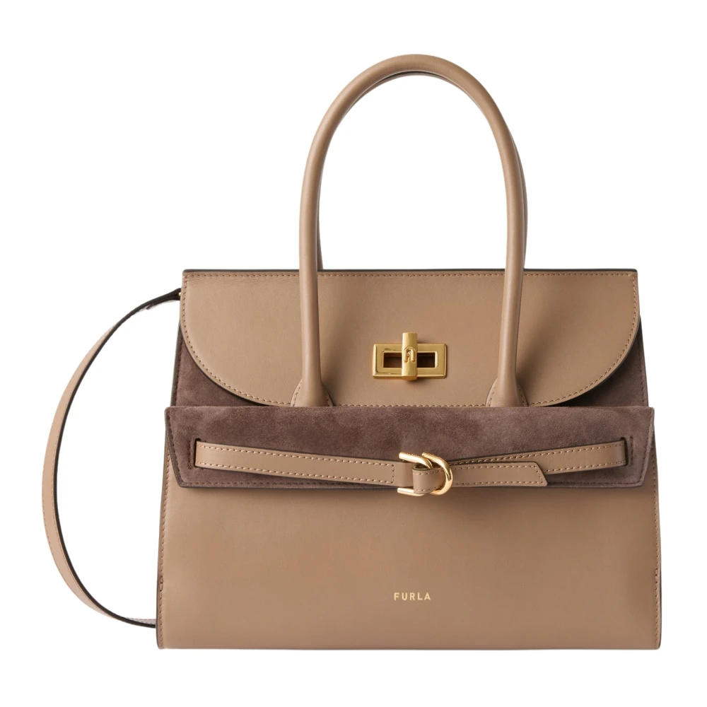 Furla Femme Beige - Sac À Main Greta - Sacs - Taille: One Size