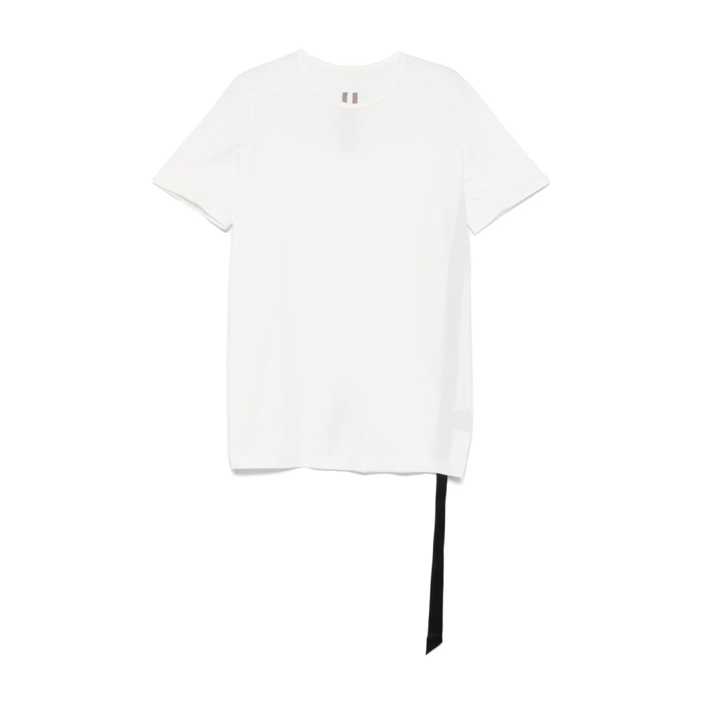 Rick Owens Witte Crew Neck T-shirts en Polos White Heren