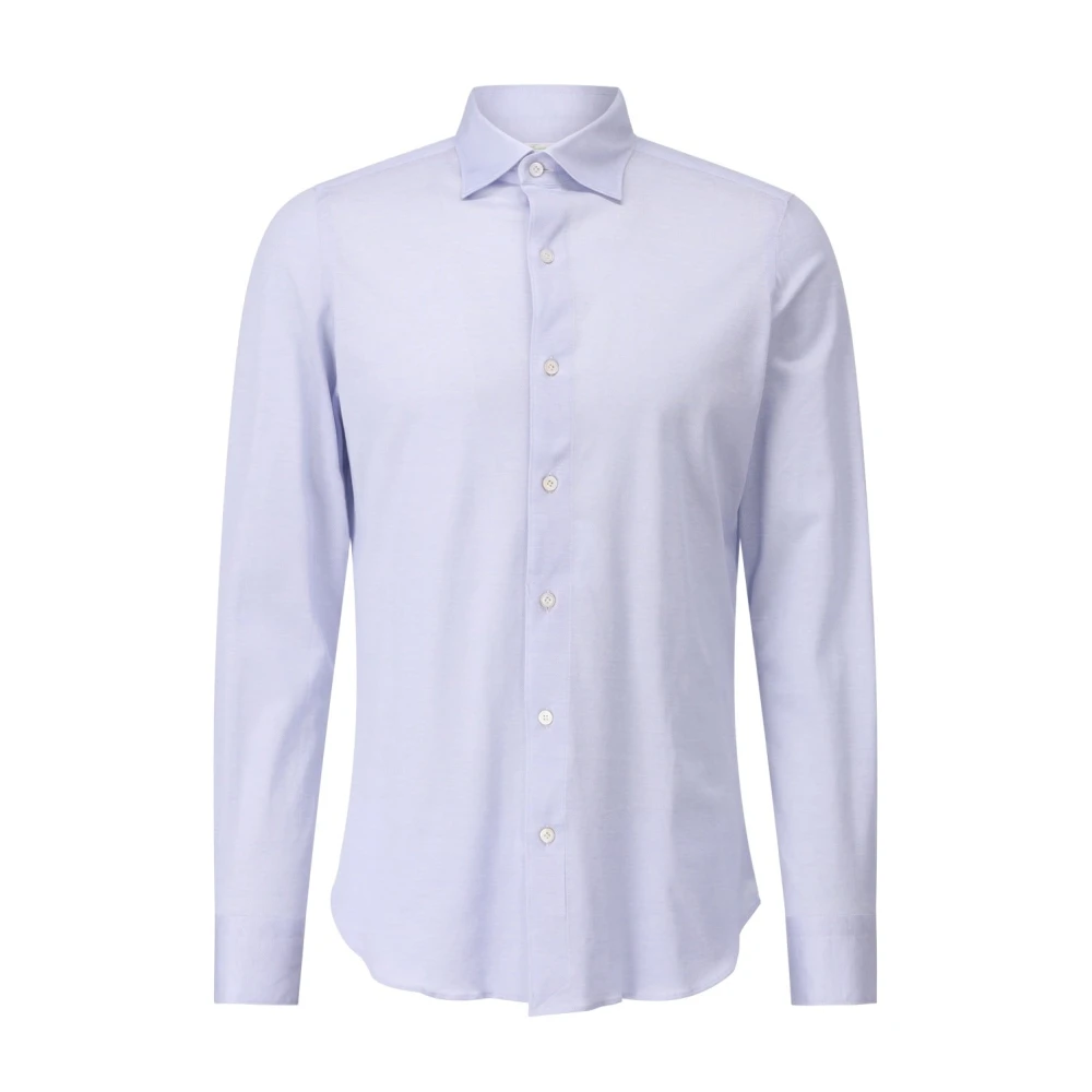 Finamore Slim-Fit Overhemd Luigi Toronto Blue Heren