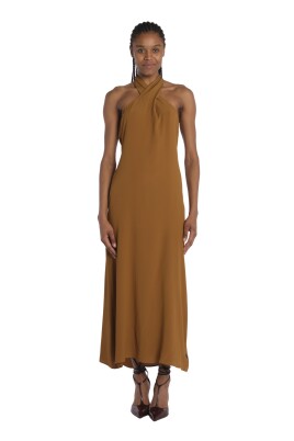 brown-dress-with-intricate-weave