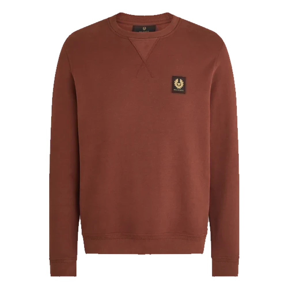 Belstaff Klassiek Logo Sweatshirt Brown Heren