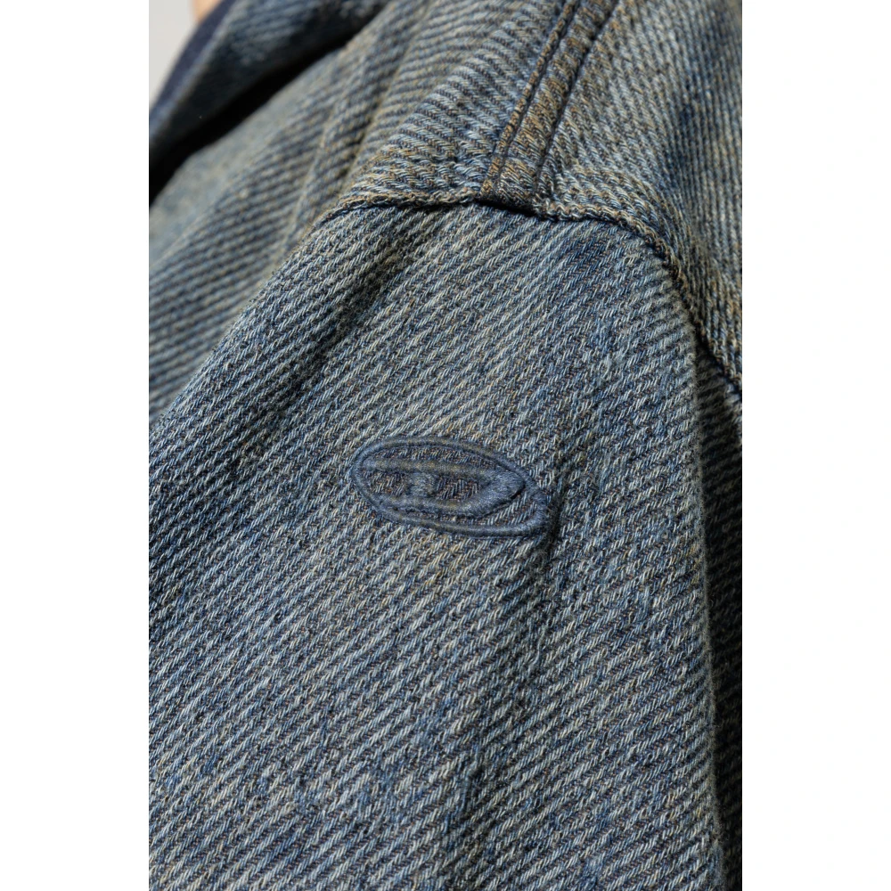 Diesel Hoodie D-Hari-Fsf Blue Heren
