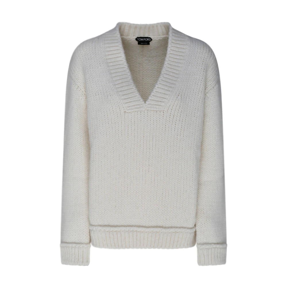 Knitwear > V-neck Knitwear - - Tom Ford - Modalova