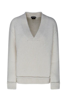 Alpacka V-ringad Pullover Tröja
