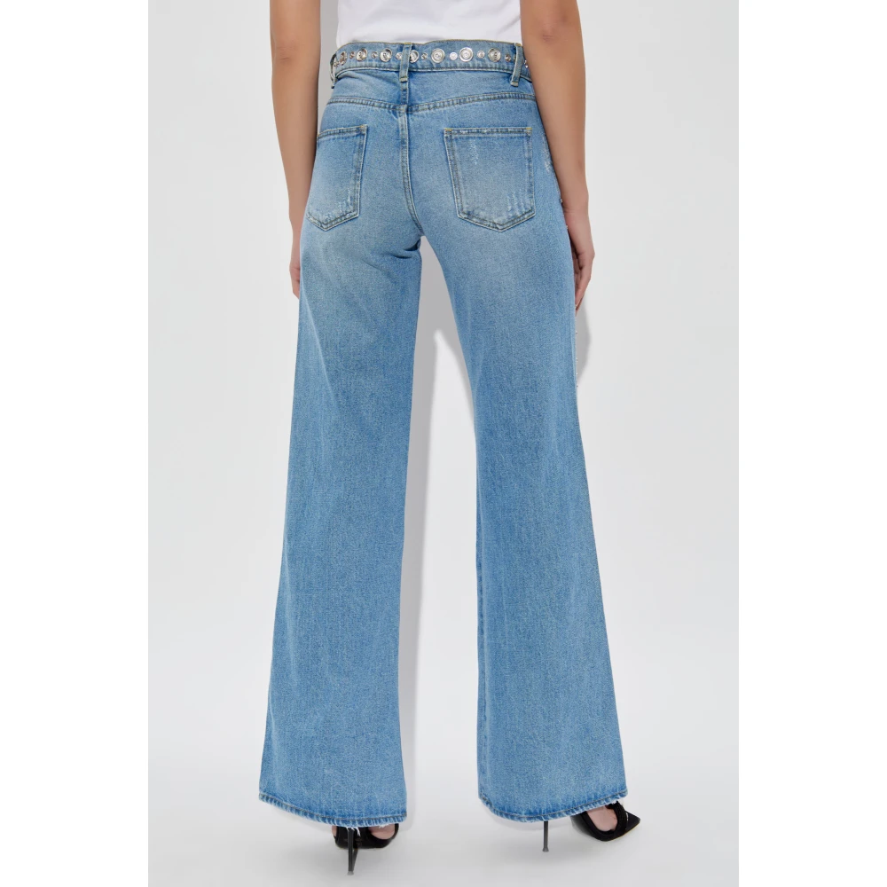 Coperni Jeans met applicaties Blue Dames