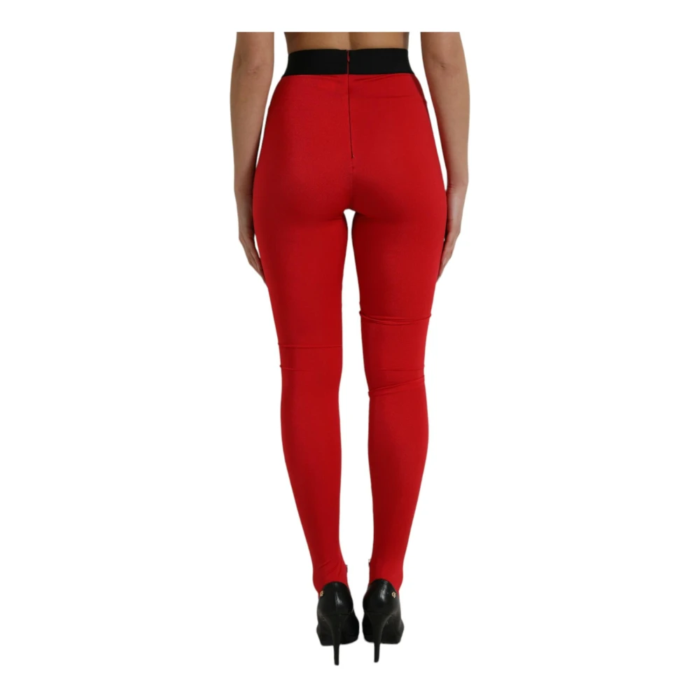 Dolce & Gabbana Leggings Red Dames