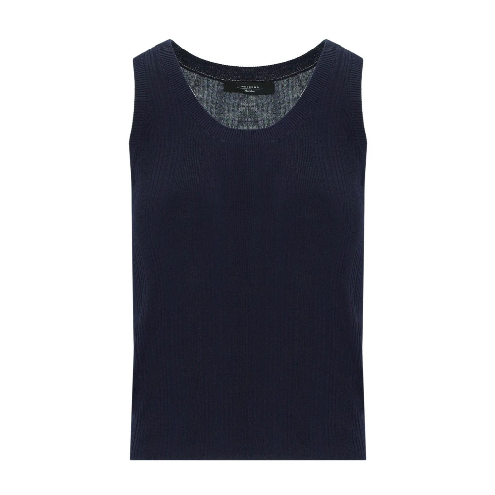 Weekend Max Mara Vrouw Blauw Tops Dames, M, Cose Top