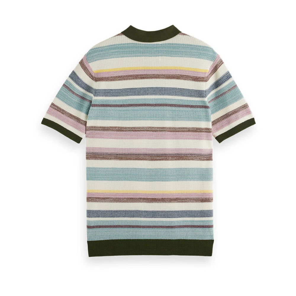 Scotch & Soda Gebreide Polo 178518 Multicolor Heren