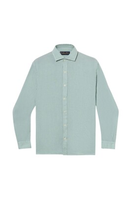 Brooks Brothers Camicia Uomo Friday Poplin Maniche Lunghe - Cotone Mercerizzato Button-Down Regolare - 3