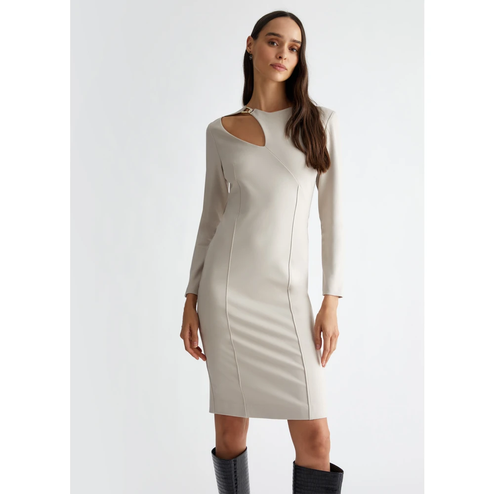 Liu Jo Stretch Tube Jurk White Dames
