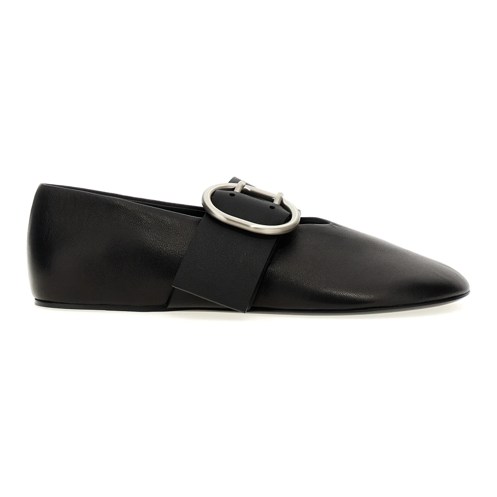 Jil Sander Damen Schwarz Schuhe, K, 36 Eugröße:
