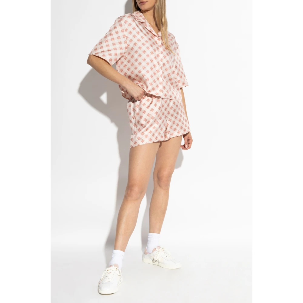 Amiri Zijden shorts Pink Dames