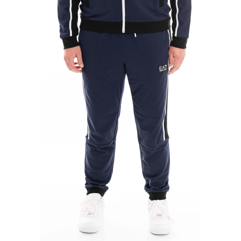 Emporio Armani EA7 Heren Tracksuit Blue Heren