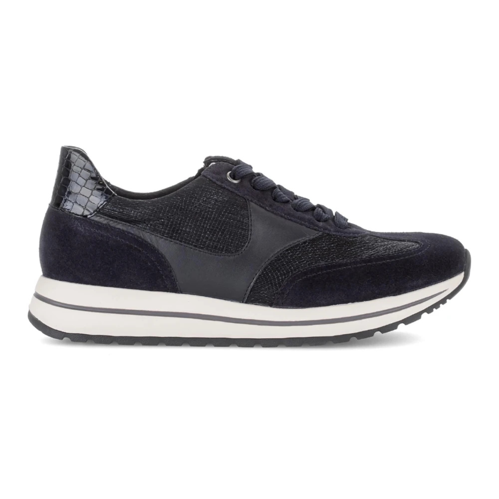 Gabor Donna Bleu Sneakers Da Dreamv/Lizard/Kroko - Immagine 2