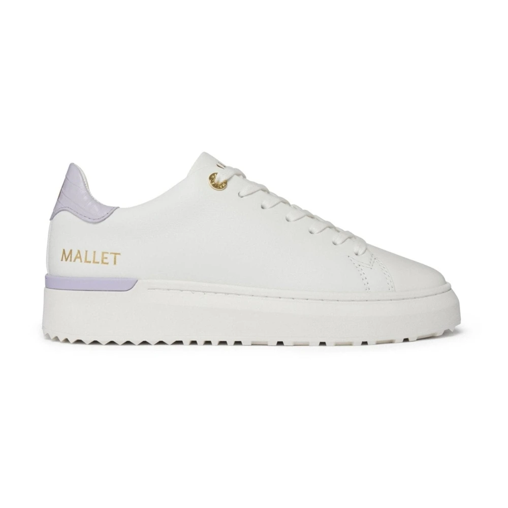 Mallet London Lite White Lilac Sneakers White, Herr