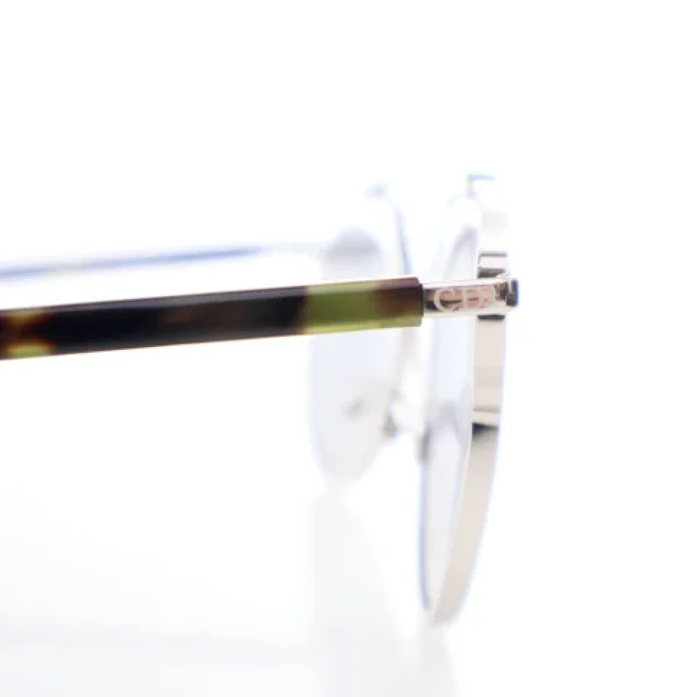 Dior Vintage Pre-owned Metal sunglasses Blue Dames