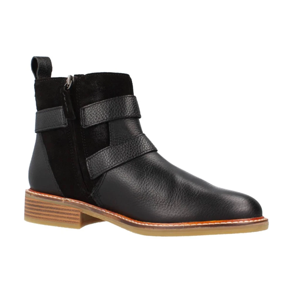 Clarks Ankle Boots Black Dames