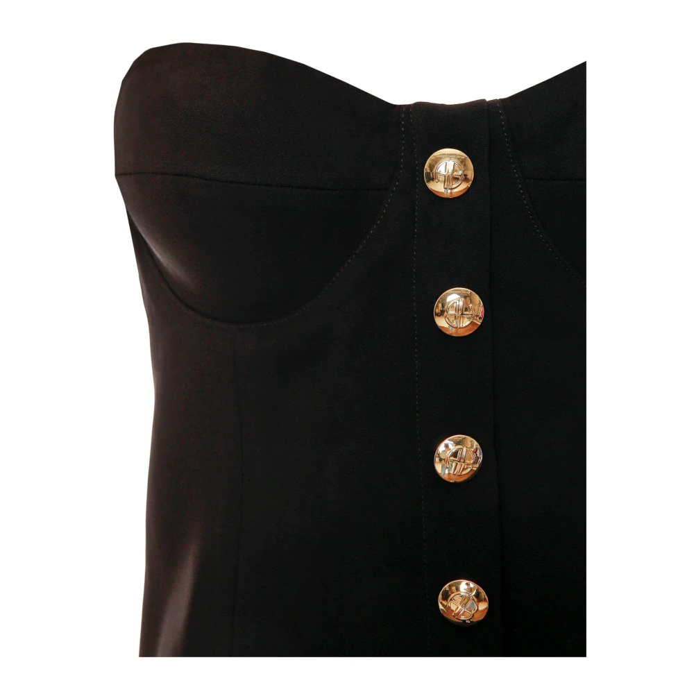Anine Bing Sleeveless Tops Black Dames