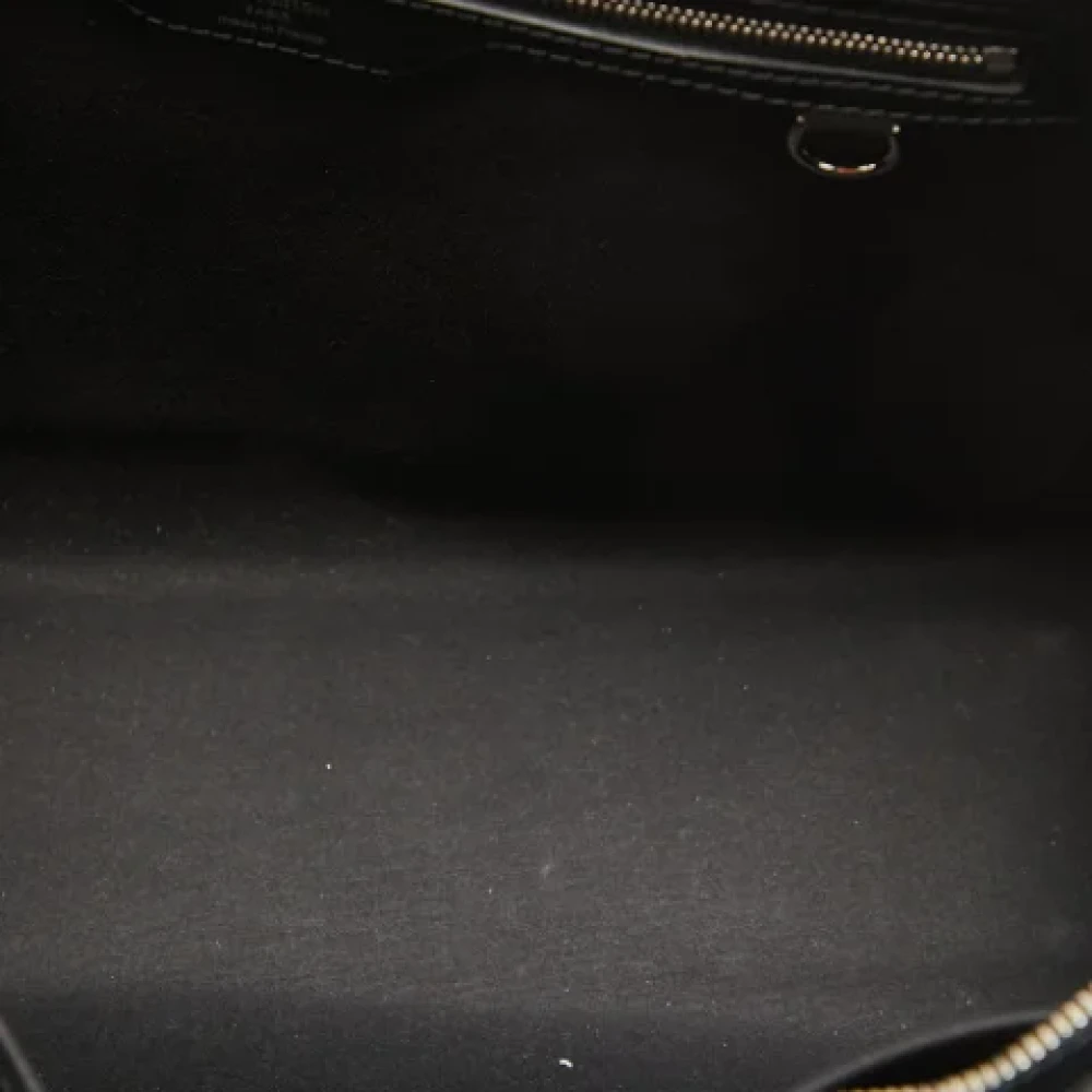 Louis Vuitton Vintage Pre-owned Leather pouches Black Dames