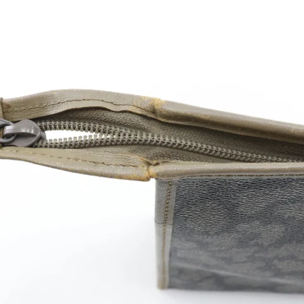 Yves Saint Laurent Vintage Pre-owned Leather clutches Brown Dames