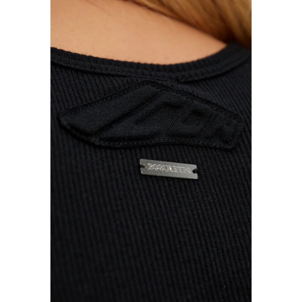 Dsquared2 Lingerie camisole Black Dames