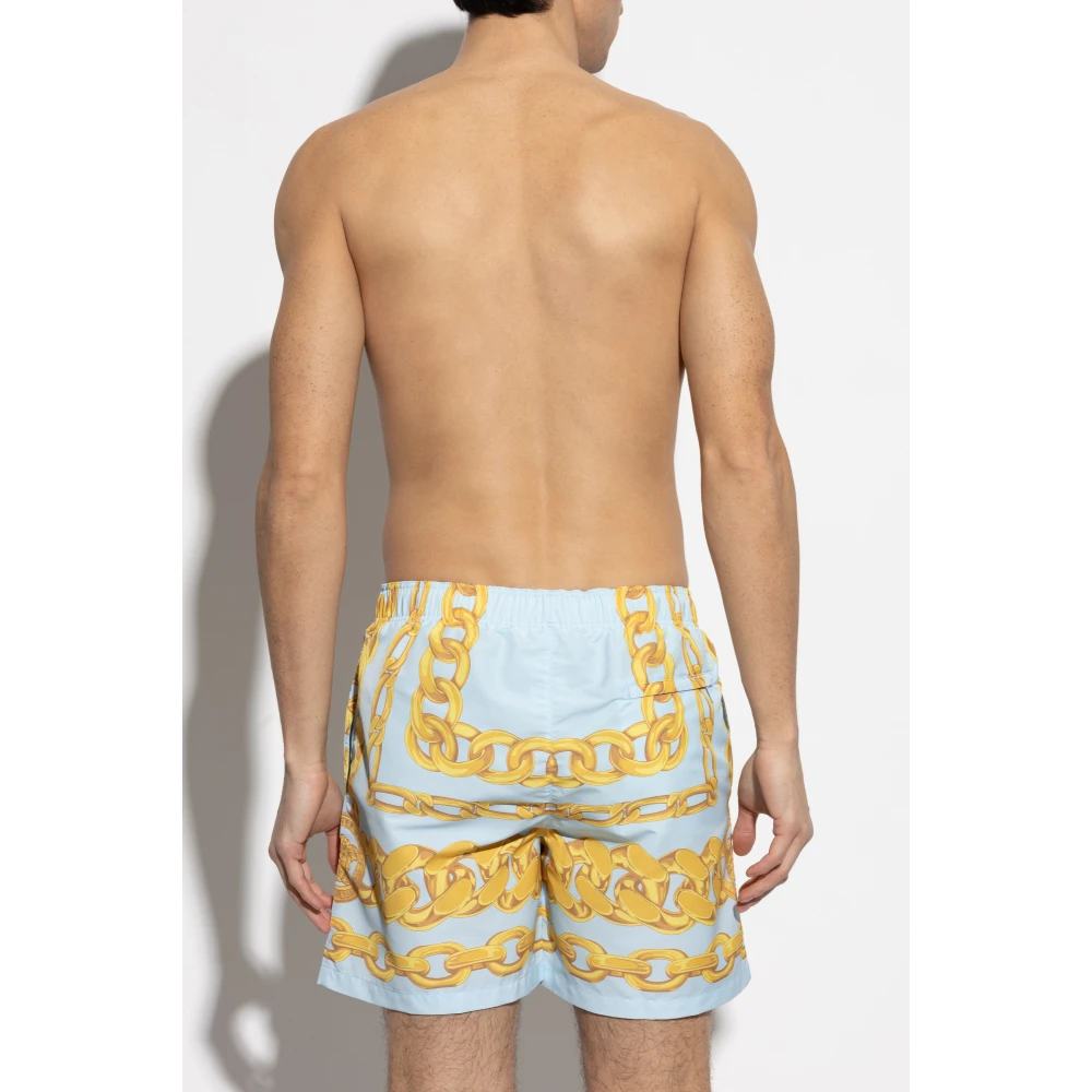Versace Zwembroek Blue Heren