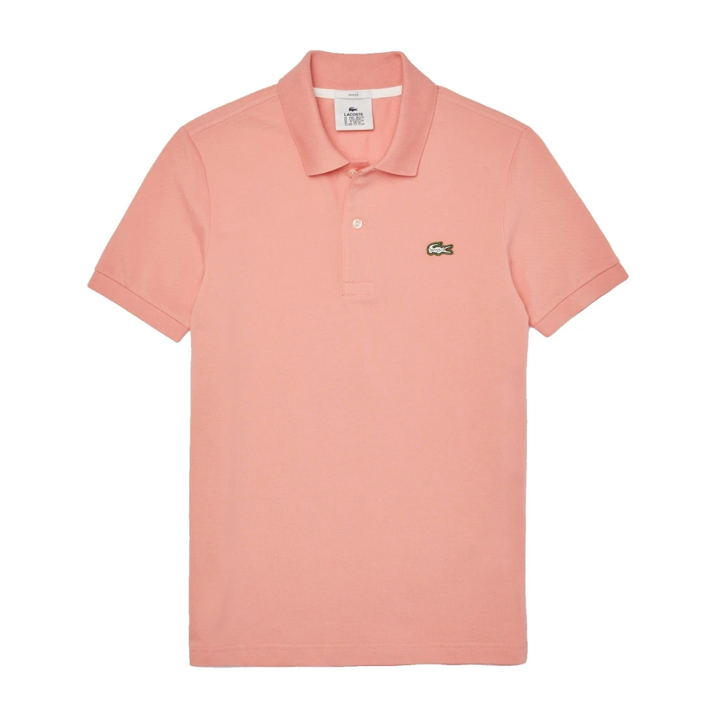 Lacoste Slim Fit Live Polo Shirt Pink Heren