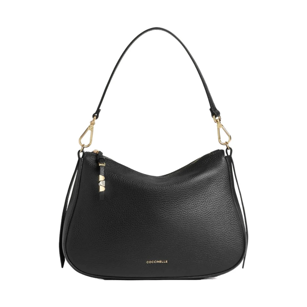 Coccinelle Black Medium Shoulder Bag - Female - Shoulder Bags - One Size - Bags