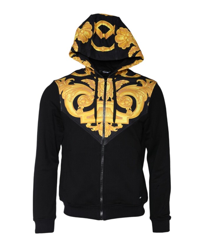 sweat-a-capuche-zippe-en-coton-noir