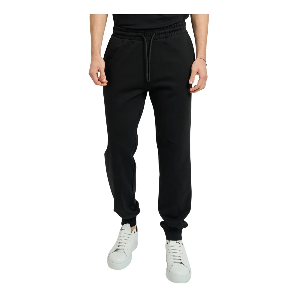 Richmond Mannelijk Zwart Broeken Heren, S, Katoen, Joggingbroek