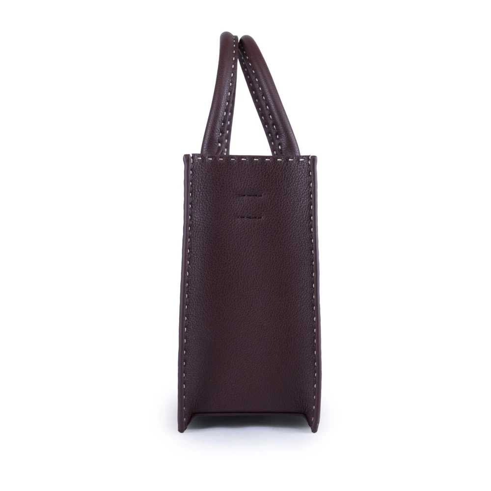 Elisabetta Franchi Bruine handtas met afneembare schouderband Brown Dames