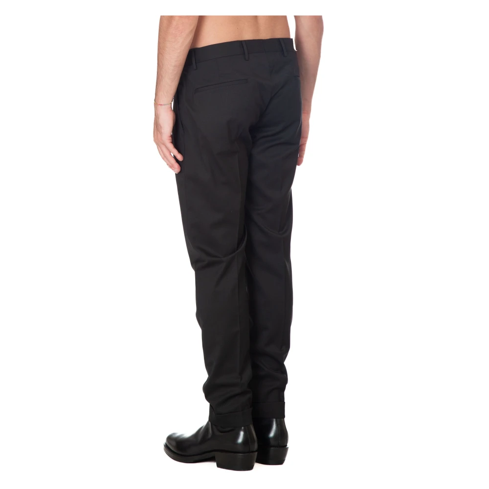 Briglia Geplooide Broek Black Heren