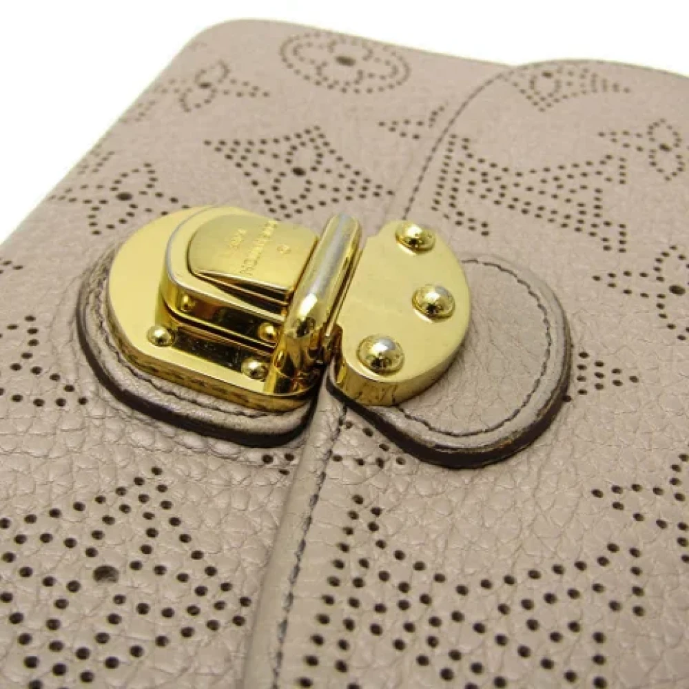 Louis Vuitton Vintage Pre-owned Leather wallets Brown Dames