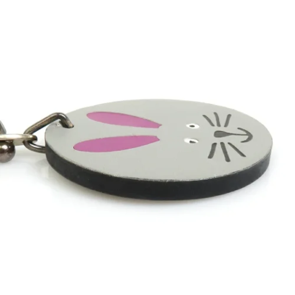 Hermès Vintage Pre-owned Fabric key-holders Gray Dames
