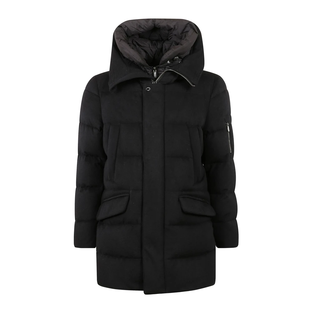 Moorer Stijlvolle buitenkleding jas Black Heren
