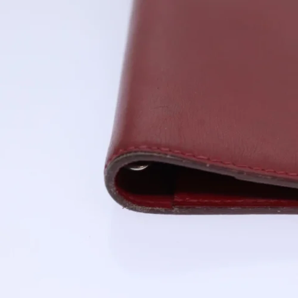 Hermès Vintage Pre-owned Leather home-office Red Dames