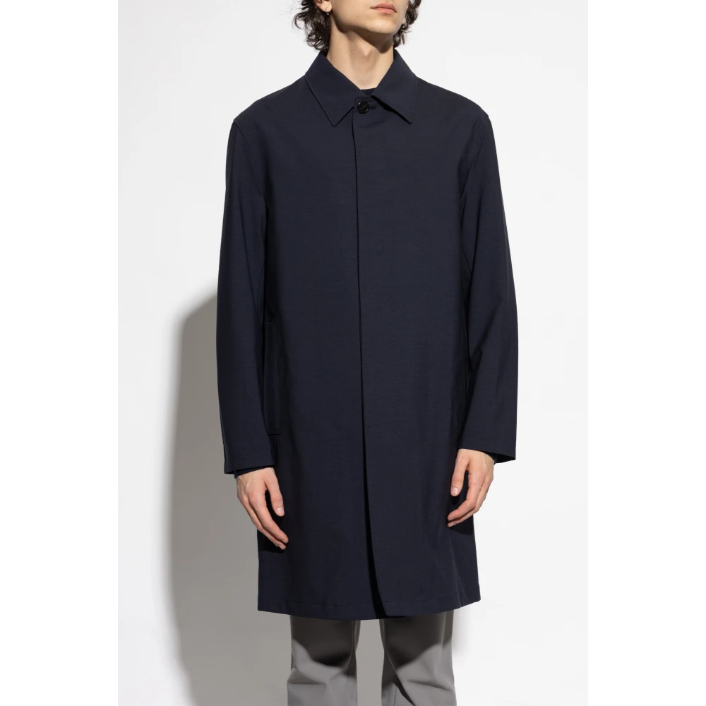Theory Wollen jas Blue Heren