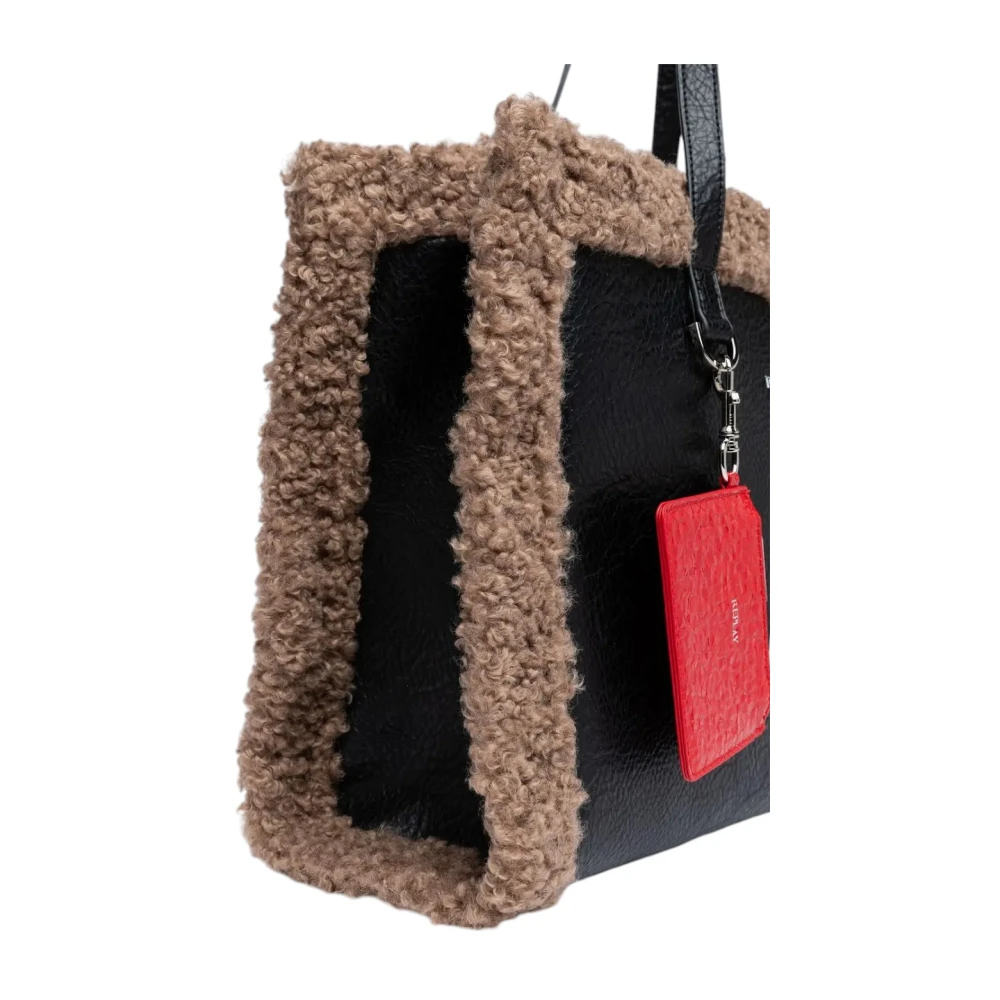 Replay Zwarte Schoudertas Fw3658 Black Dames