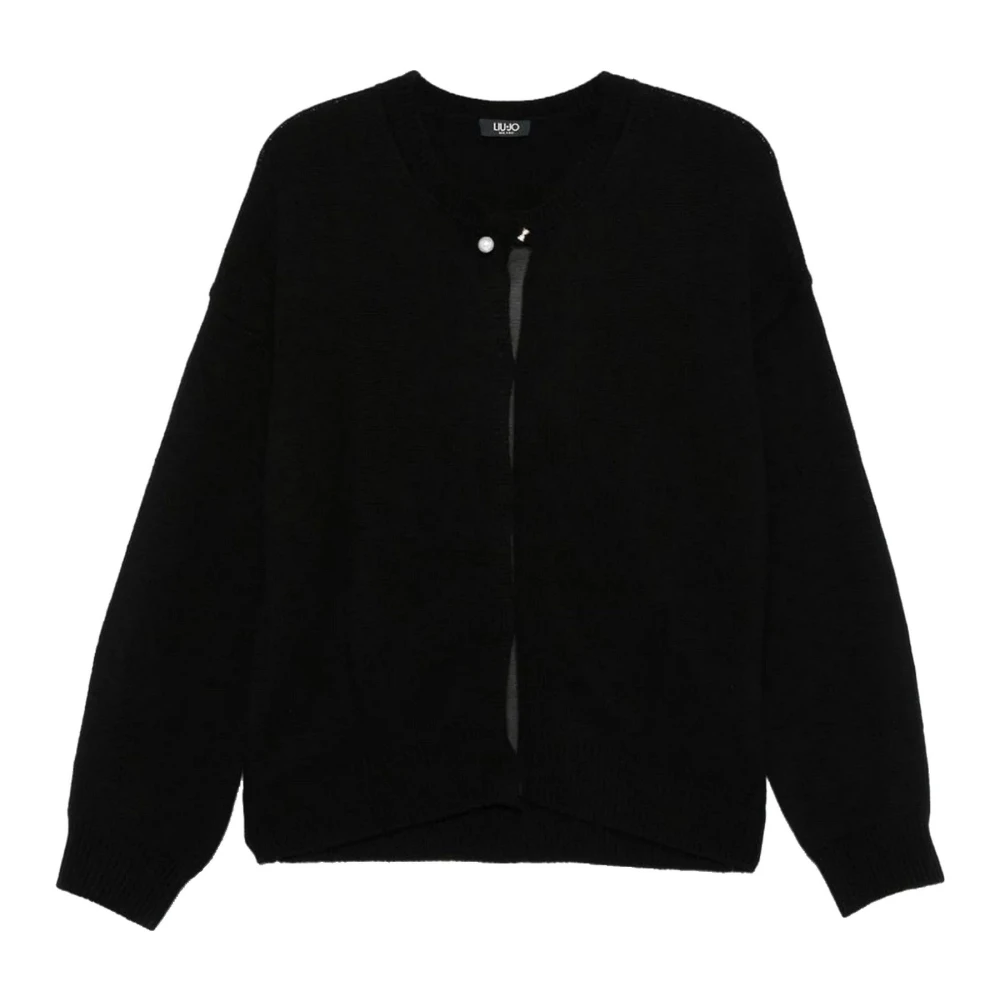 Liu Jo Kasjmier Wolmix Trui Black Dames