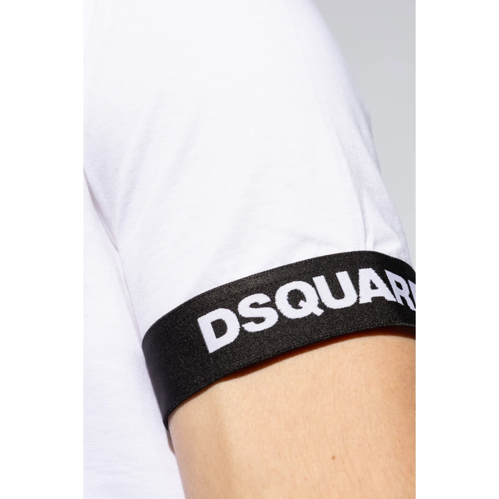 Dsquared2 T-shirt uit de ondergoedcollectie White Heren