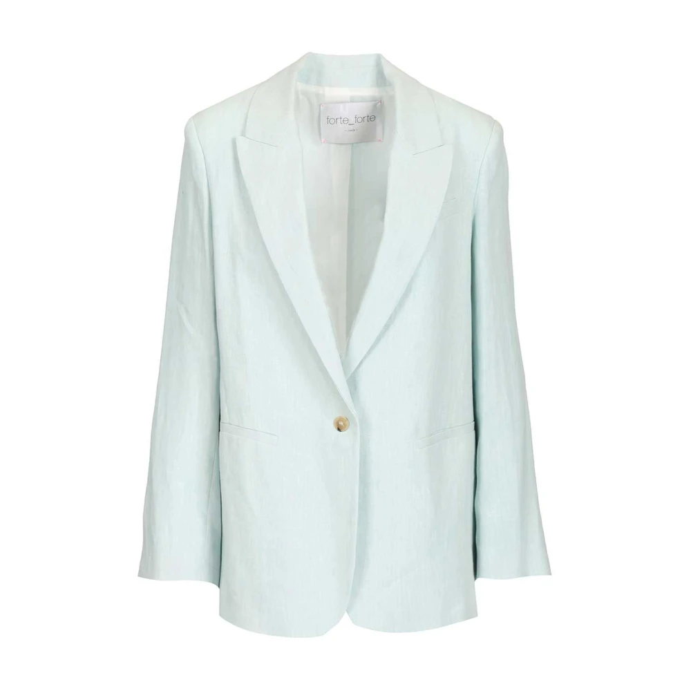 Forte Forte Women's Blue My Jacket - Blazers - L - Jackets