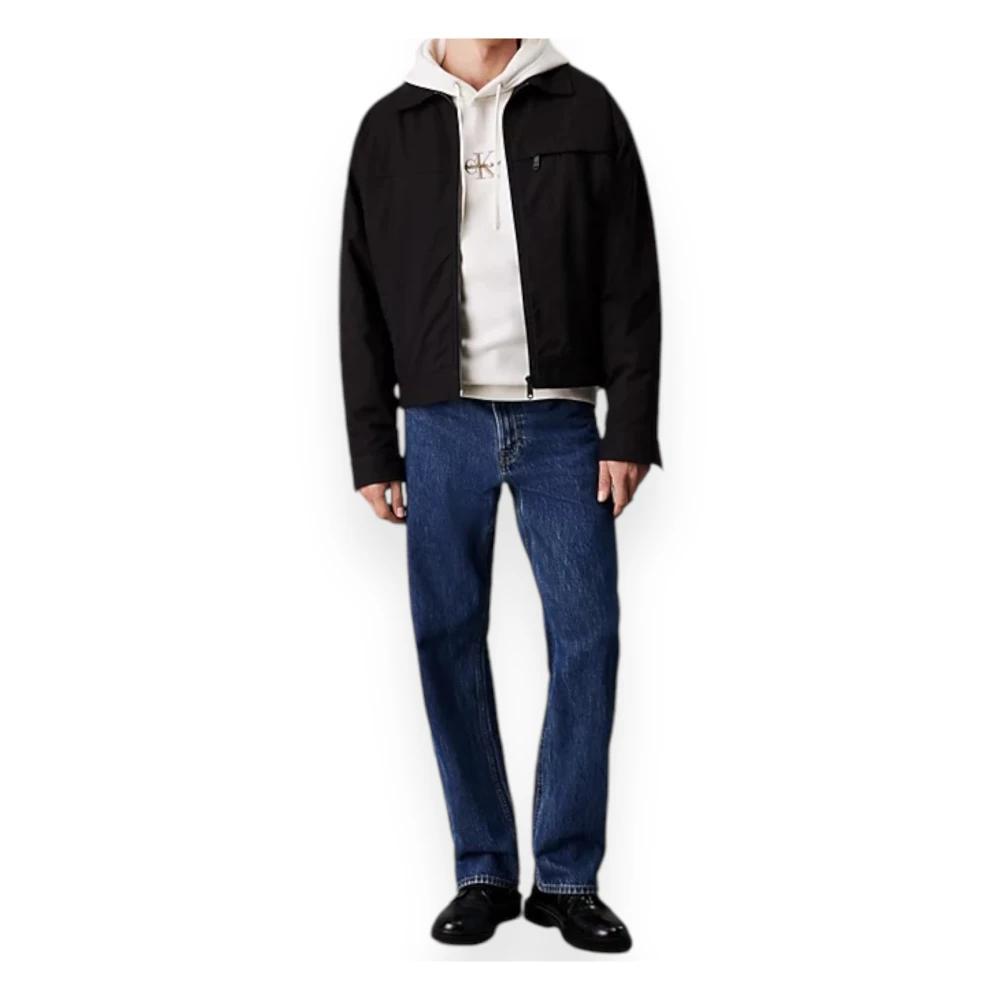 Calvin Klein Monologo Hoodie in Trendy Stijl Beige Heren