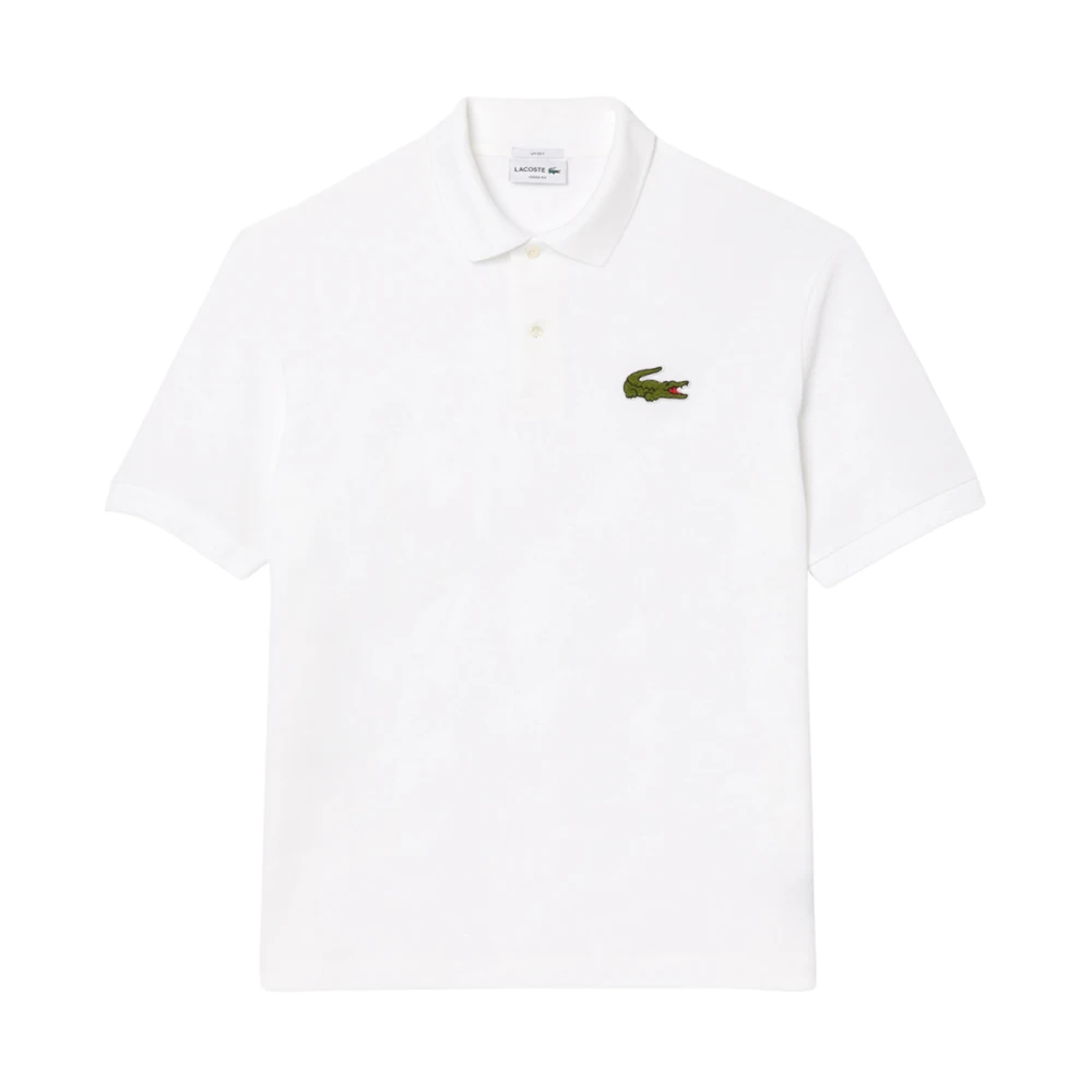 Lacoste Piqué Polo met L.12.12 Embleem (Wit) White Heren