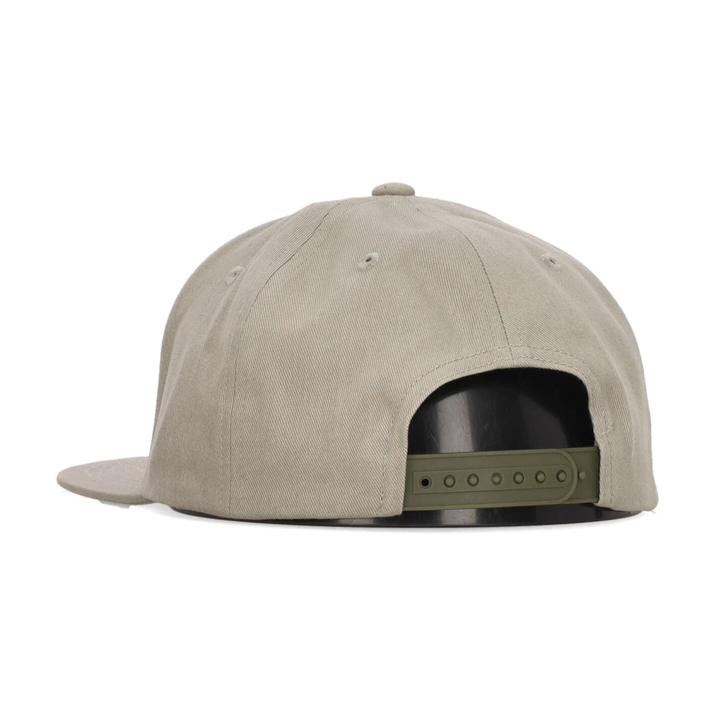 Herschel Seagrass Flat Visor Cap Beige Heren