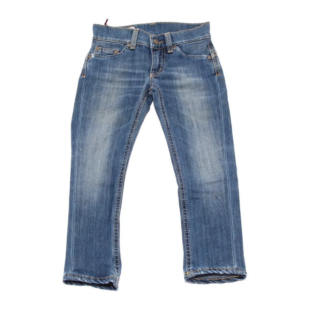 Dondup Girls Blue Lambda Denim Pant - Jeans - 4 Y - Kids