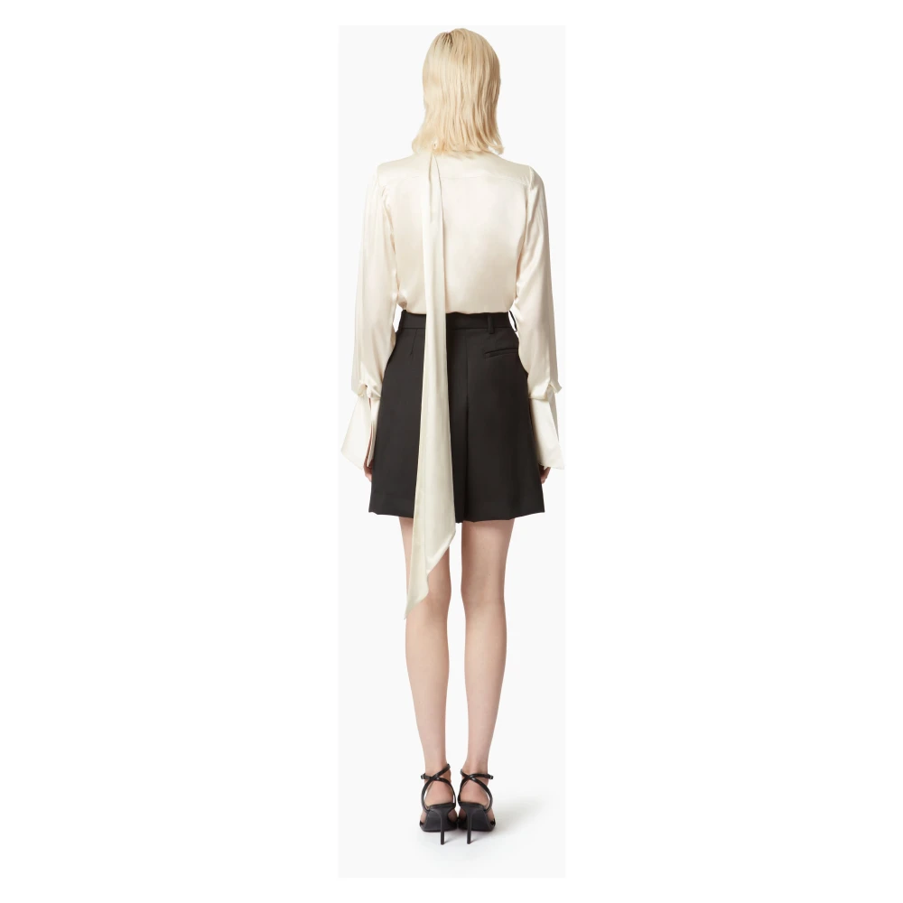 Nina Ricci Satin Lavaliere White Dames