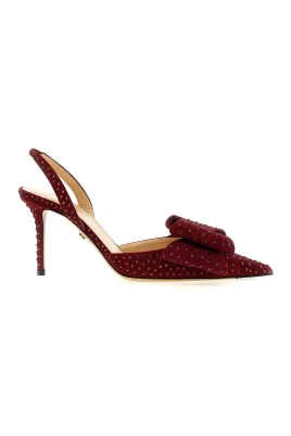 Le Cadeau Suede Slingbacks