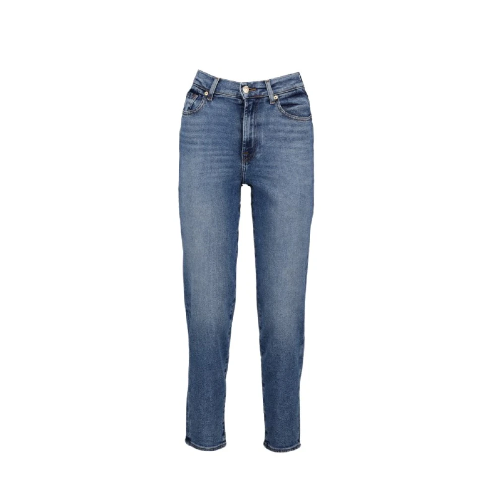 7 For All Mankind Luxe Vintage Love Soul Jeans Blue Heren