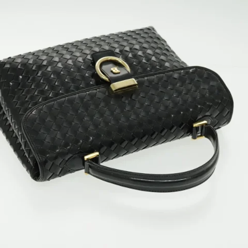 Bally Pre-owned Leather handbags Black Dames