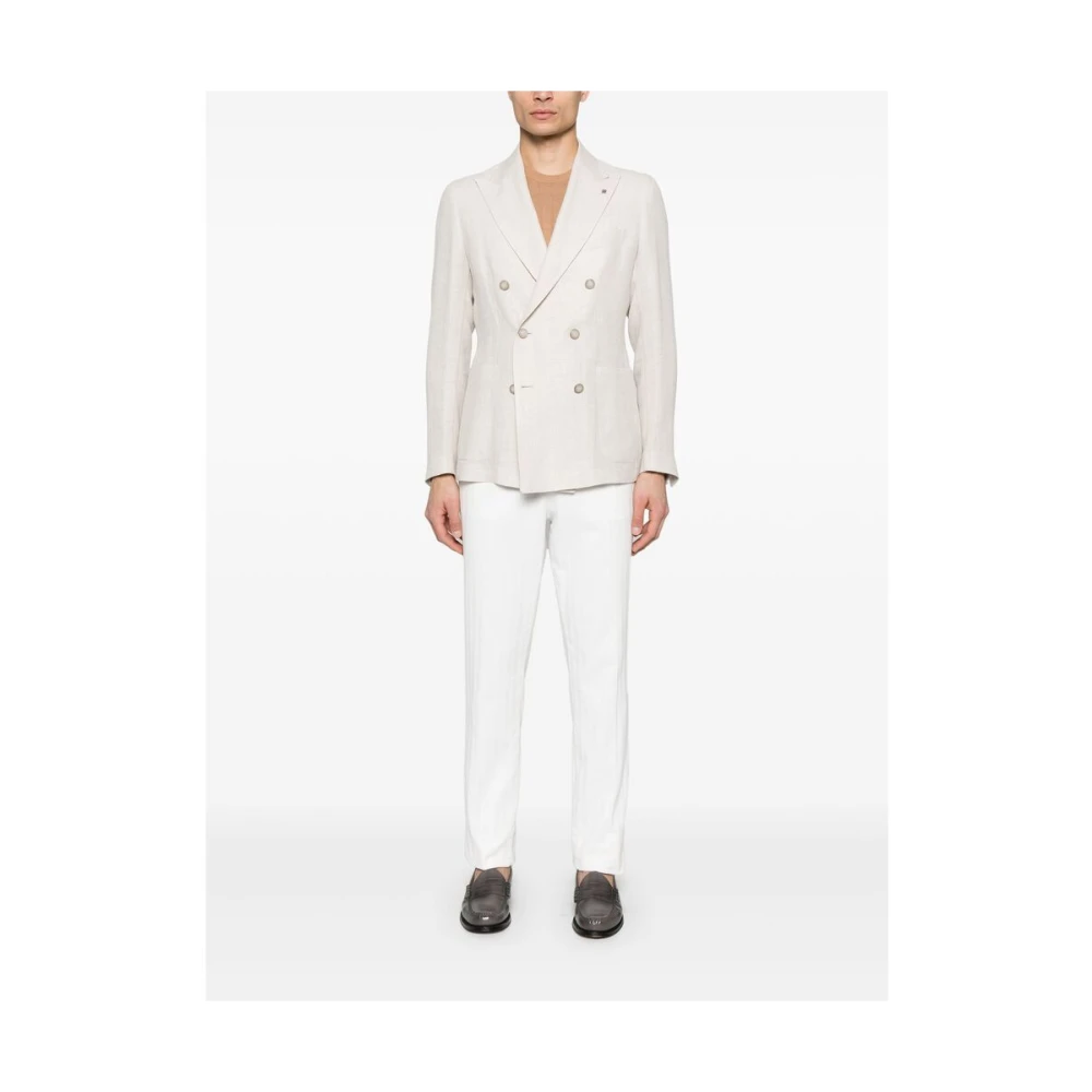 Tagliatore Jas Beige Heren
